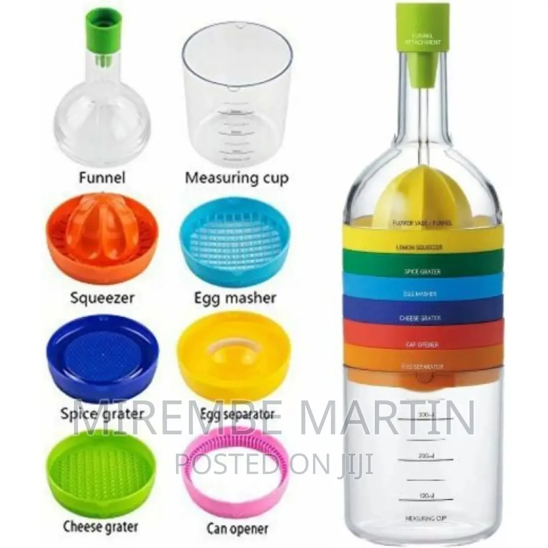 8-in-1 Kitchen Tool Set Multipurpose Bottle Measuring Cup