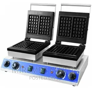 Commercial Plate Nonstick Electric Waffle Maker Machine