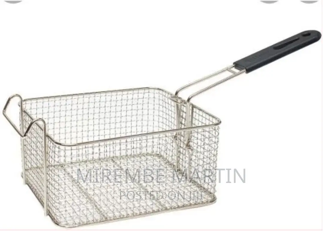 Fried Food Chicken Fish Chips Fry Basket Table Serving Tray
