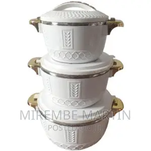 3pc Food Warmer Dishes Thermal Insulation Hot Pot Lunch Box