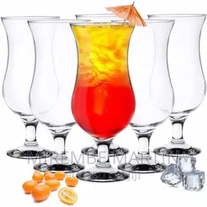 Drink Tumbler Drinking Glasses Pack of 6 Cocktail Glasses