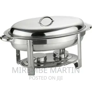 Oval Roll Top Chafing Dish Buffet Chafer Steam Food Warmer –