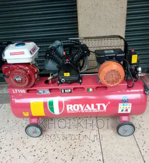 Compressor 100litres With Engine and Motor