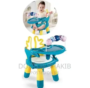 4-in-1 Multifunction Baby Chair and Table Set