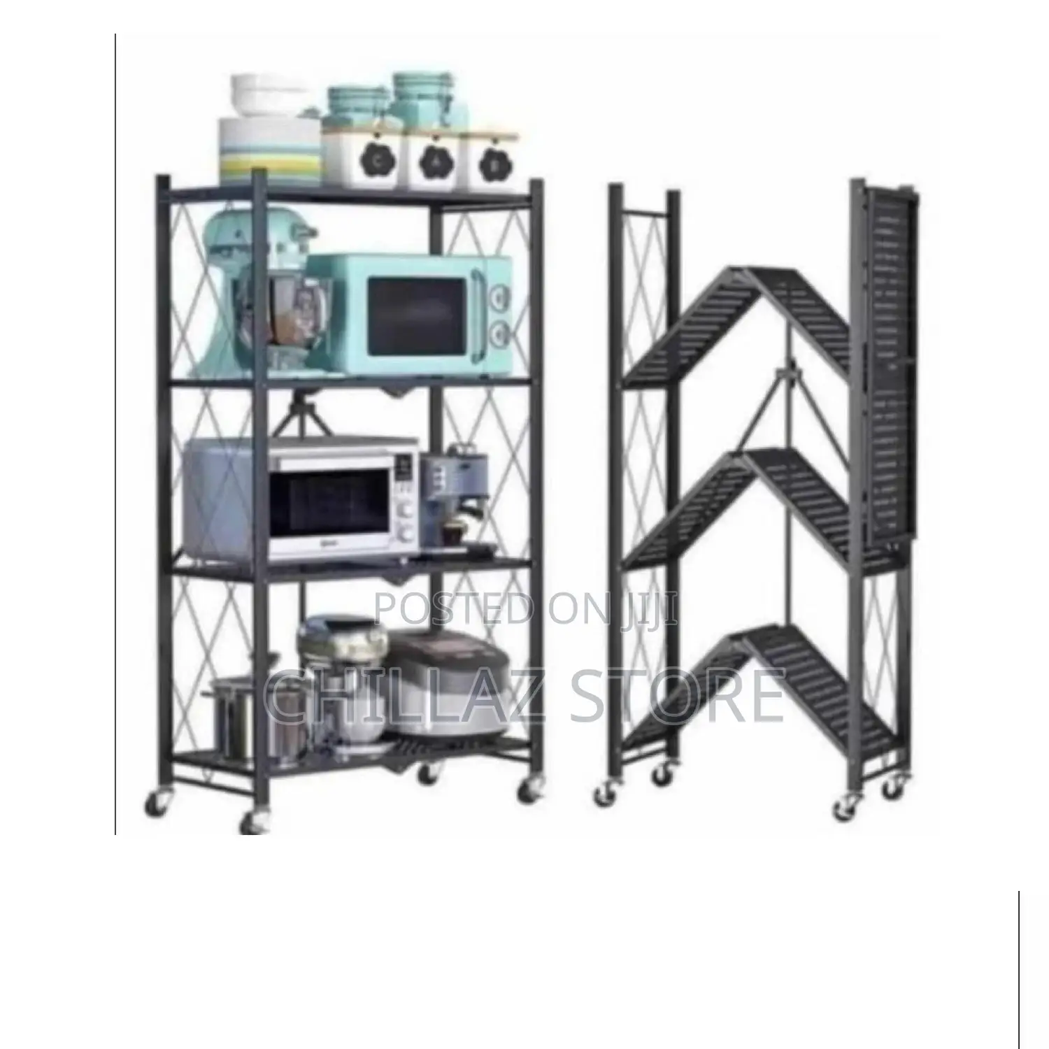 Foldable Kitchen Storage Rack.