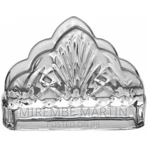 High Quality Crystal Glass Saviet Napkin Holder-