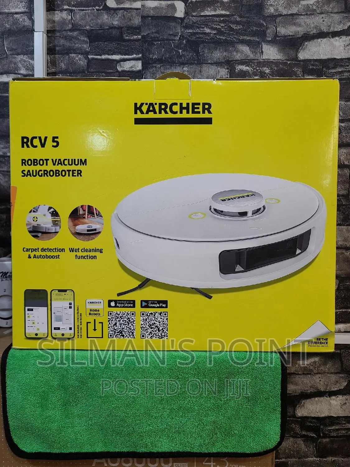 The All New Karcher Rcv5 Robot Vacuum Cleaner
