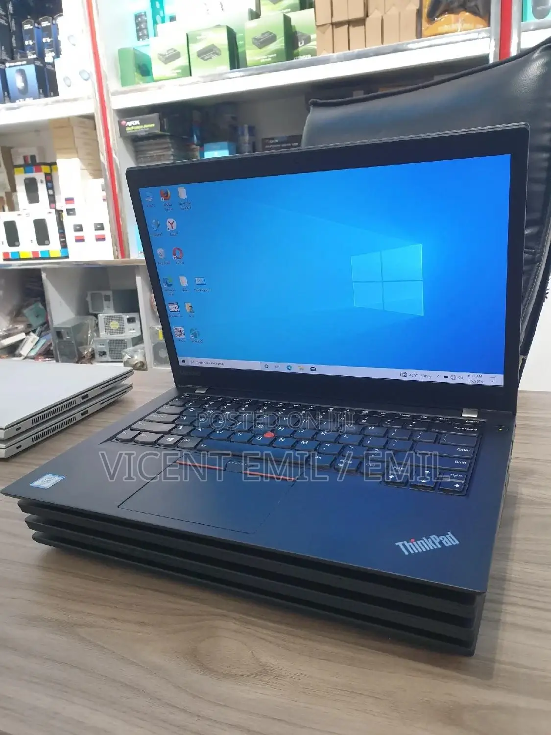 Laptop Lenovo ThinkPad T470s 8GB Intel Core I7 SSD 256GB