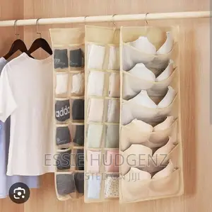 2pcs Hanging Storage Organizer for Bras Underwear