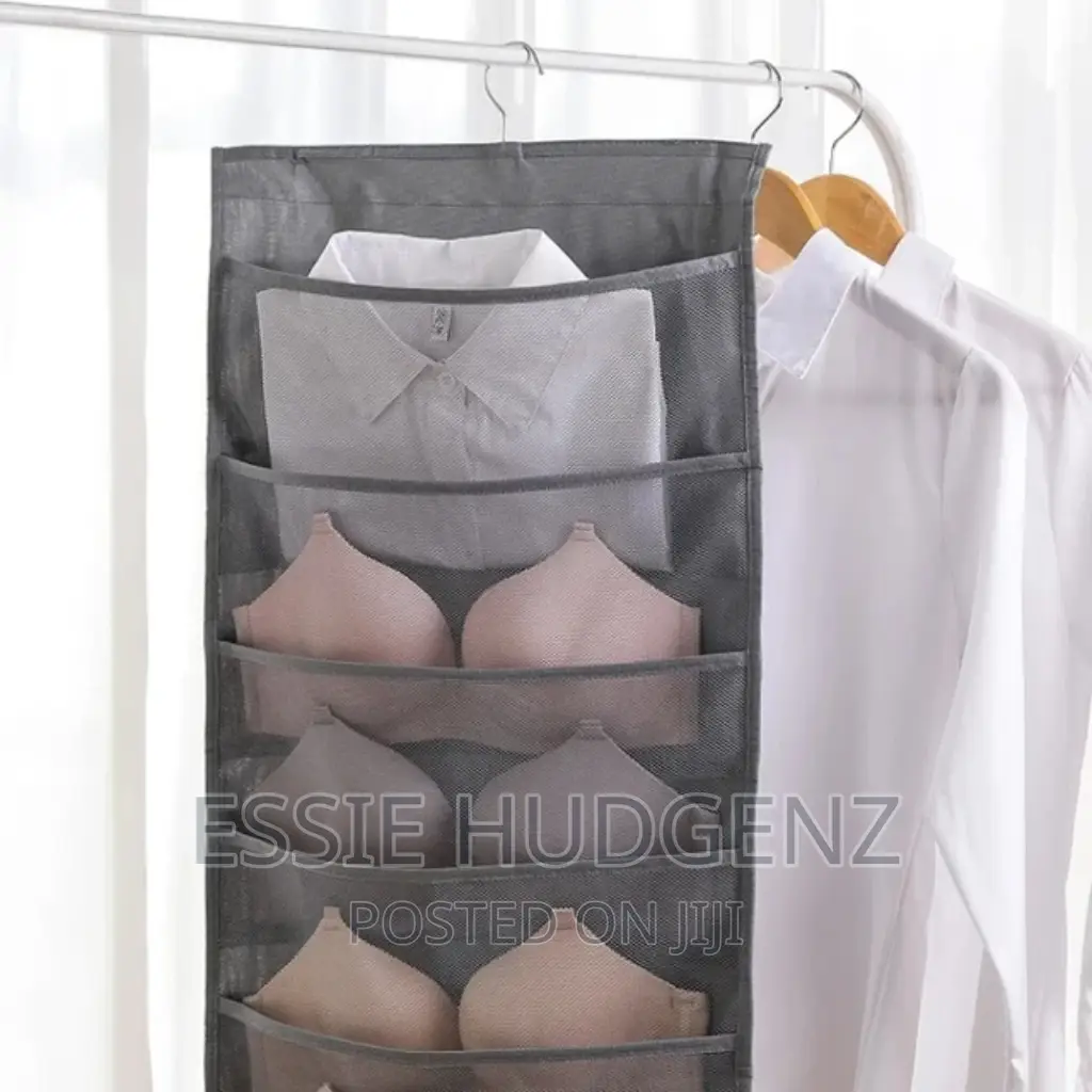 2pcs Hanging Storage Organizer for Bras Underwear