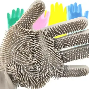 Reusable Silicone Cleaning Gloves
