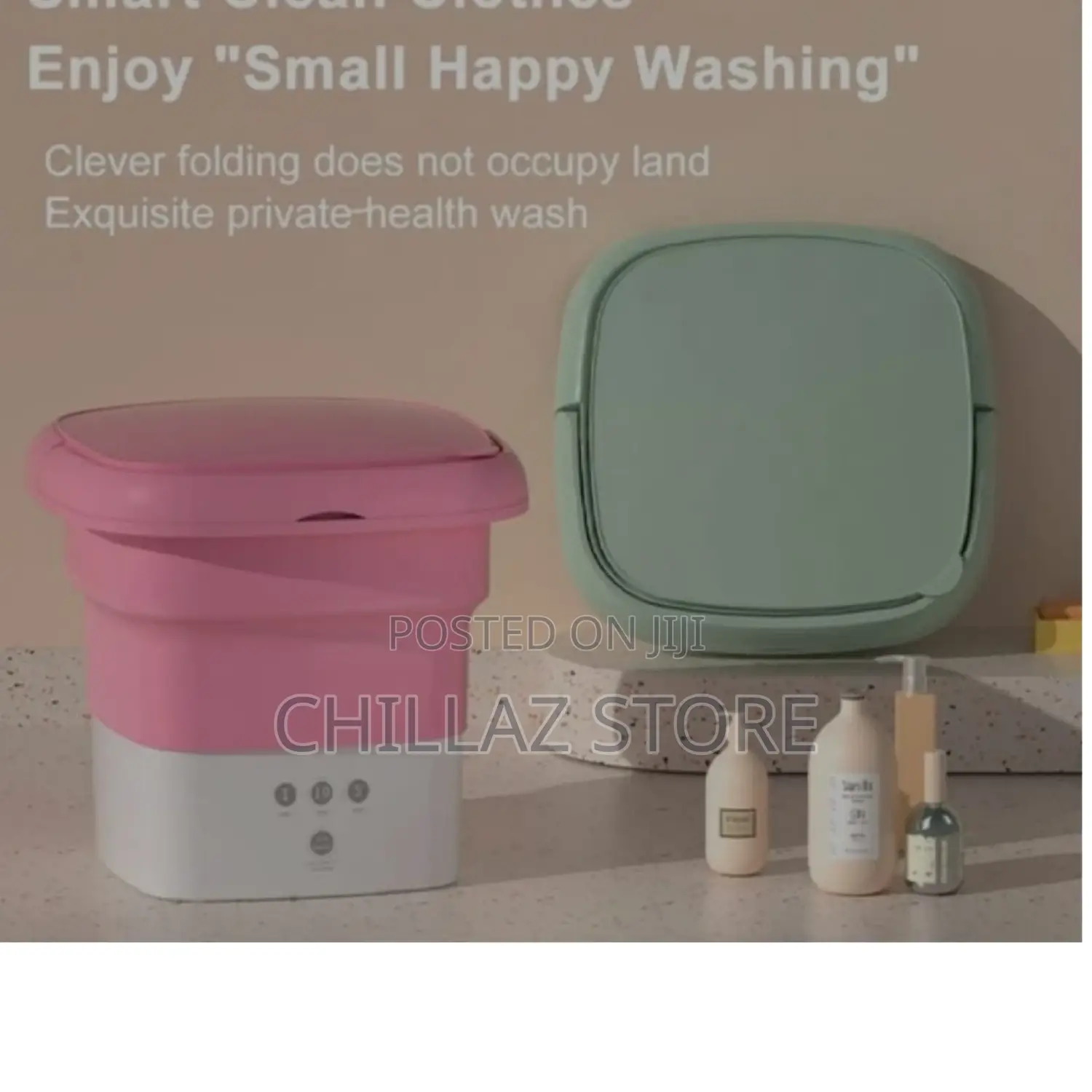 Foldable Mini Washing Machine.