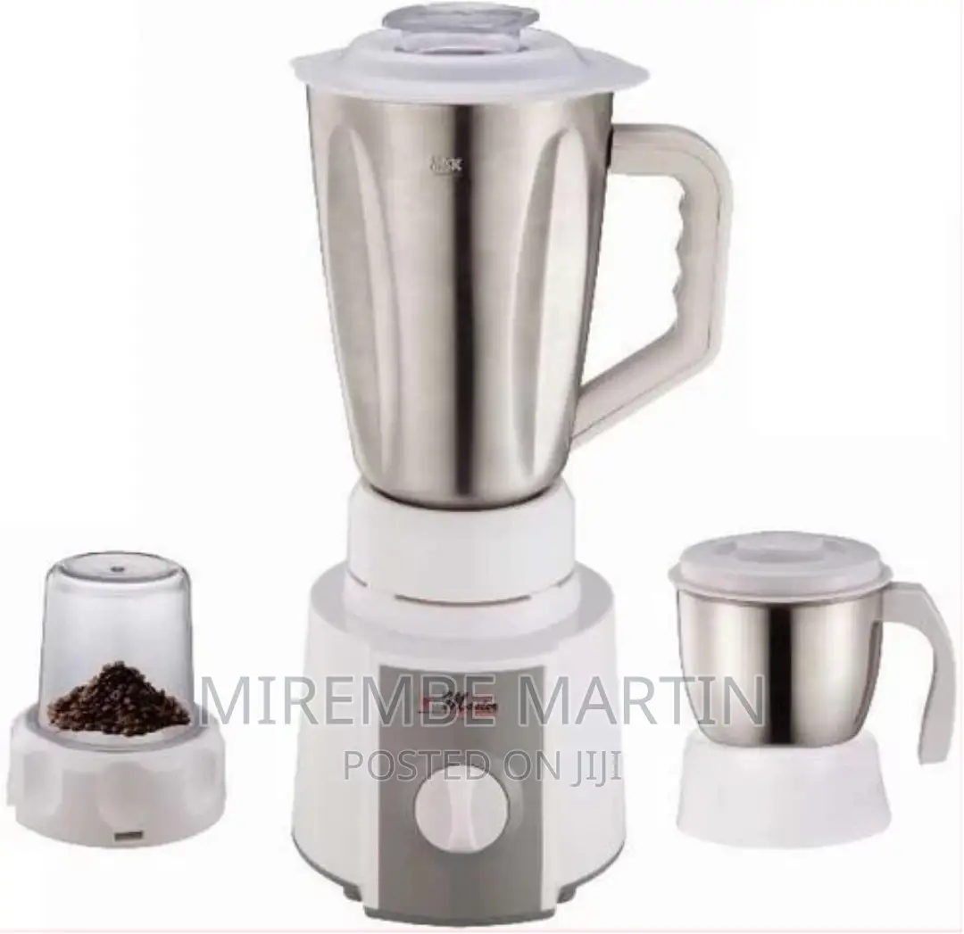 Electro Master EM-BL-1069 3-in-1 Stainless Steel Blender
