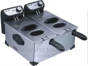 Electro Master 6L Stainless Steel Double Deep Fryer