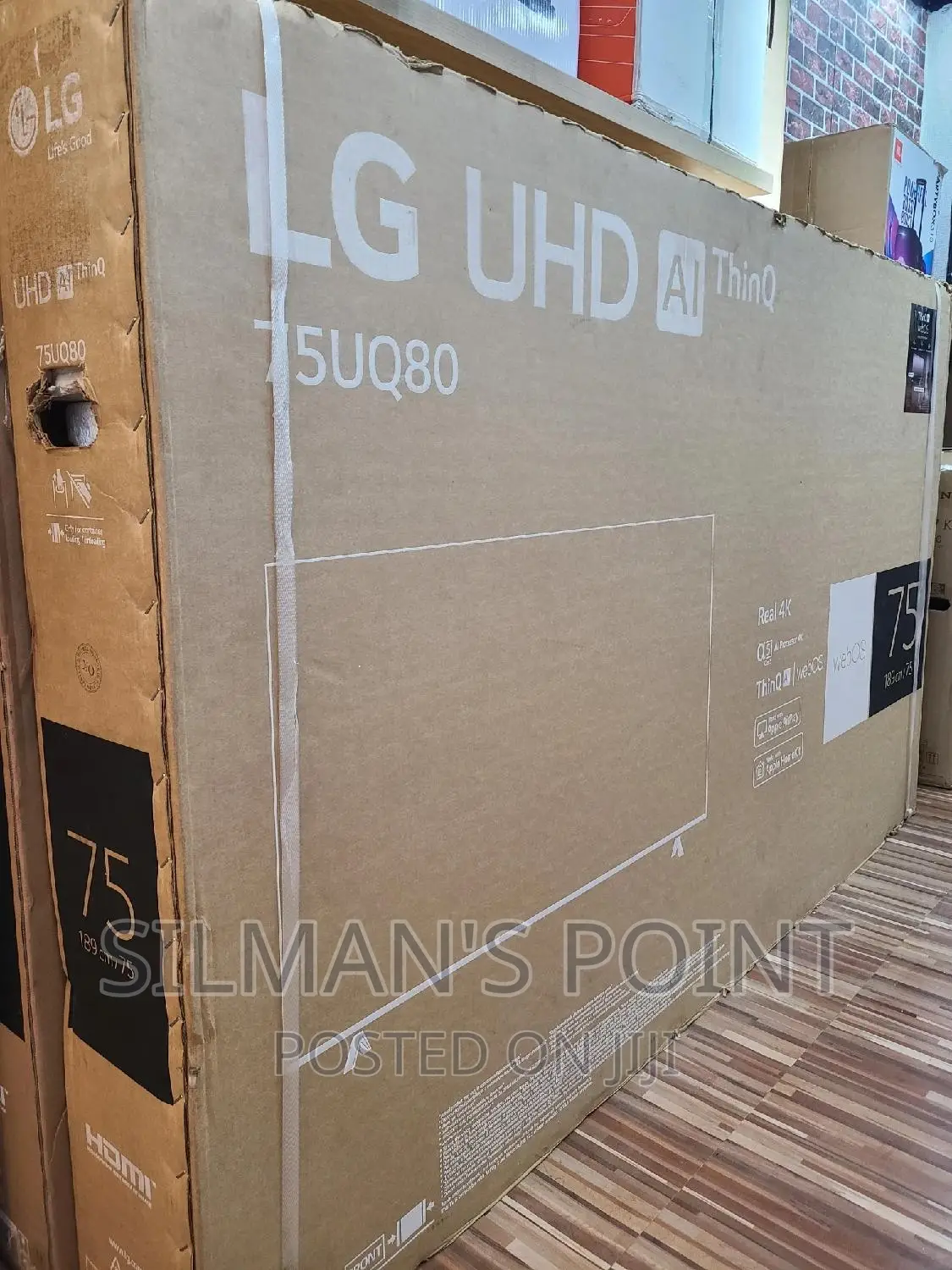 Lg 75" Uq80 Uhd Smart Tv