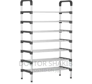 Multicolor 6-Tier Shoe Organizer Shoe Rack