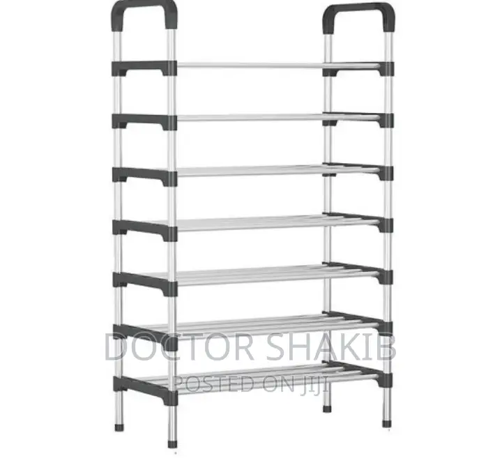 Multicolor 6-Tier Shoe Organizer Shoe Rack