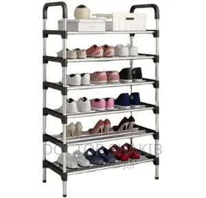 Multicolor 6-Tier Shoe Organizer Shoe Rack