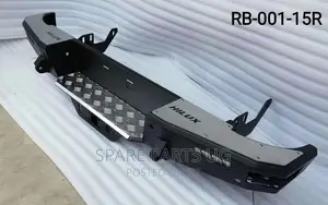 Hilux Revo Rear Metallic Bumper ( Bullbar )