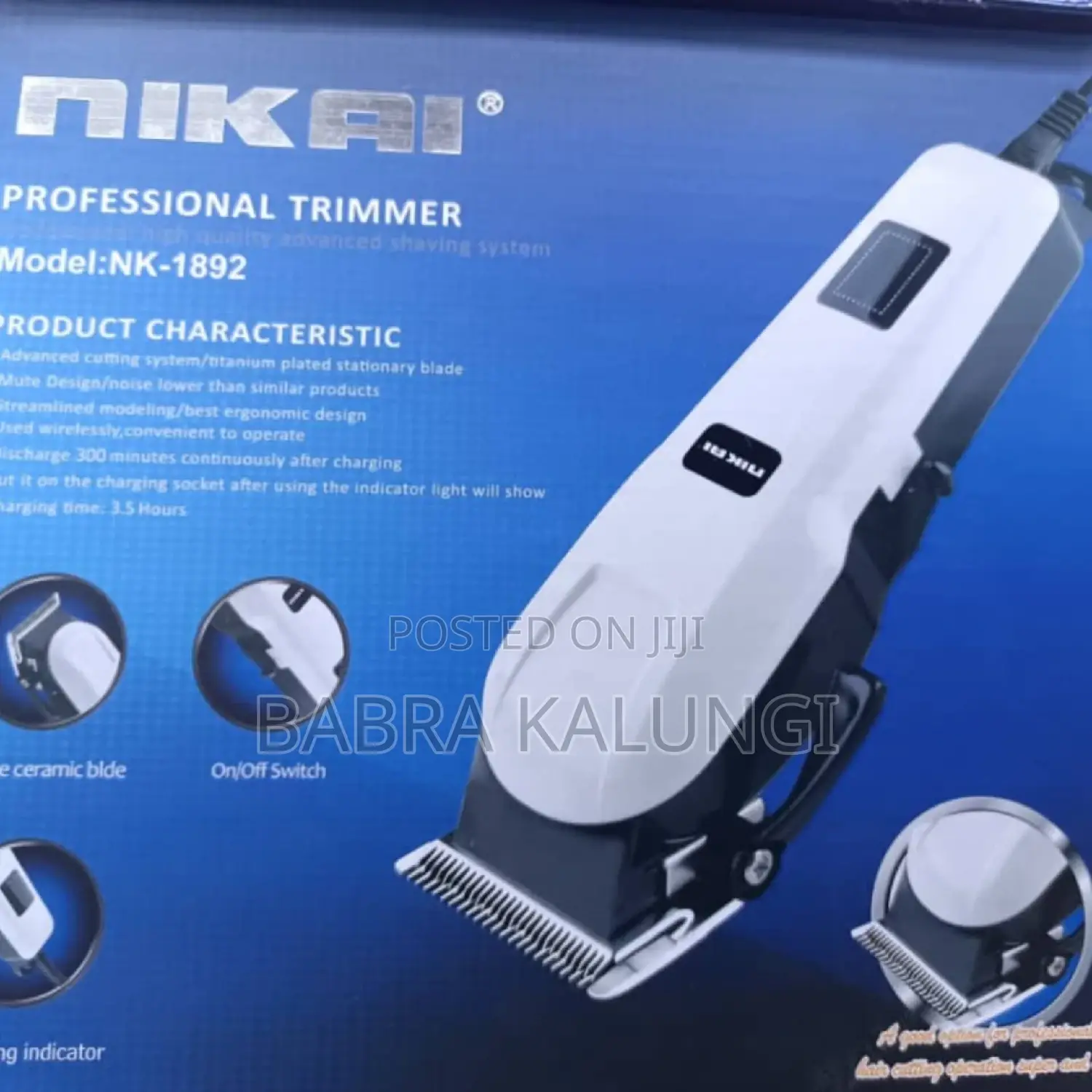 Nikai Professional Hair Clipper