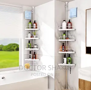 Bathroom Corner Shelf Rack Holder