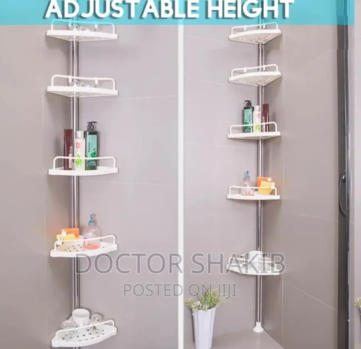Bathroom Corner Shelf Rack Holder