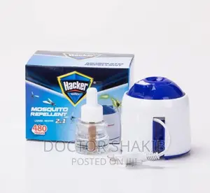 Hacker 2 in 1 Electric Mosquito Repellent