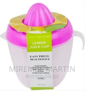 600ml Orange Lemon Squeezer Citrus Juicer Jug Container