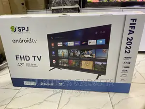 SPJ 43inch Brand New Smart Android Frameless
