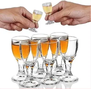 11ml 0.4oz Small Cocktail Whisky Mini Shot Glasses Set of 6