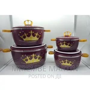 4 Pieces Crown Insulated Hot Pot Dishes