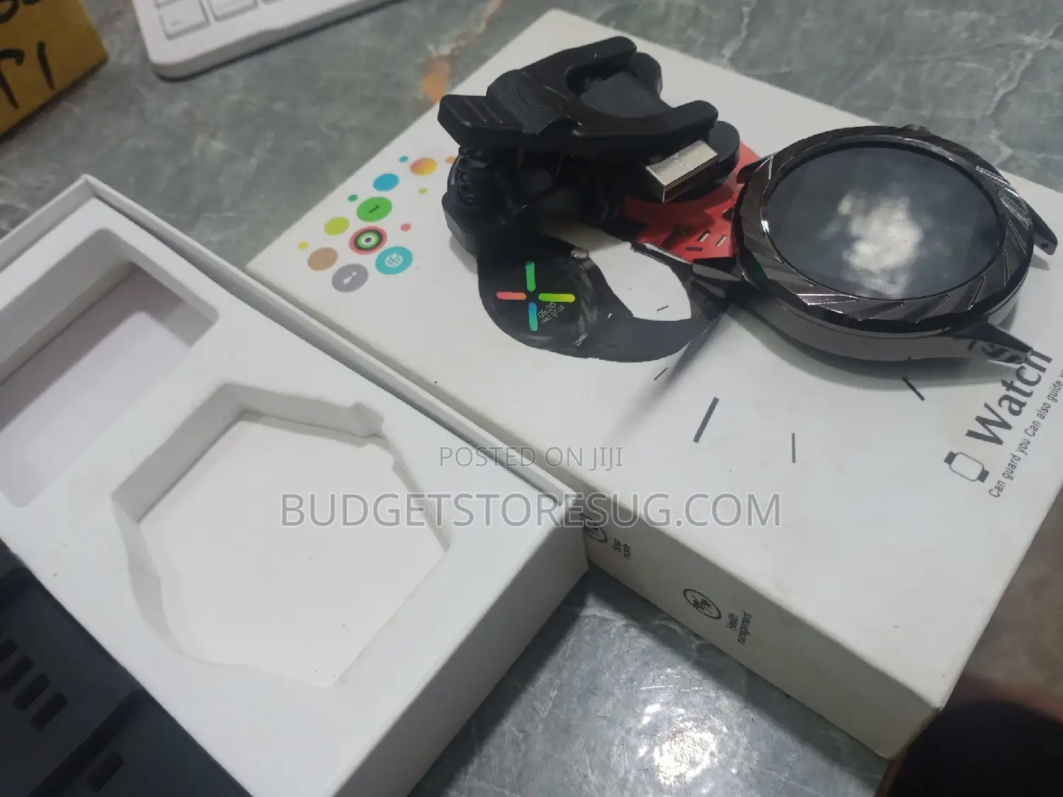 Circular Smart Watch