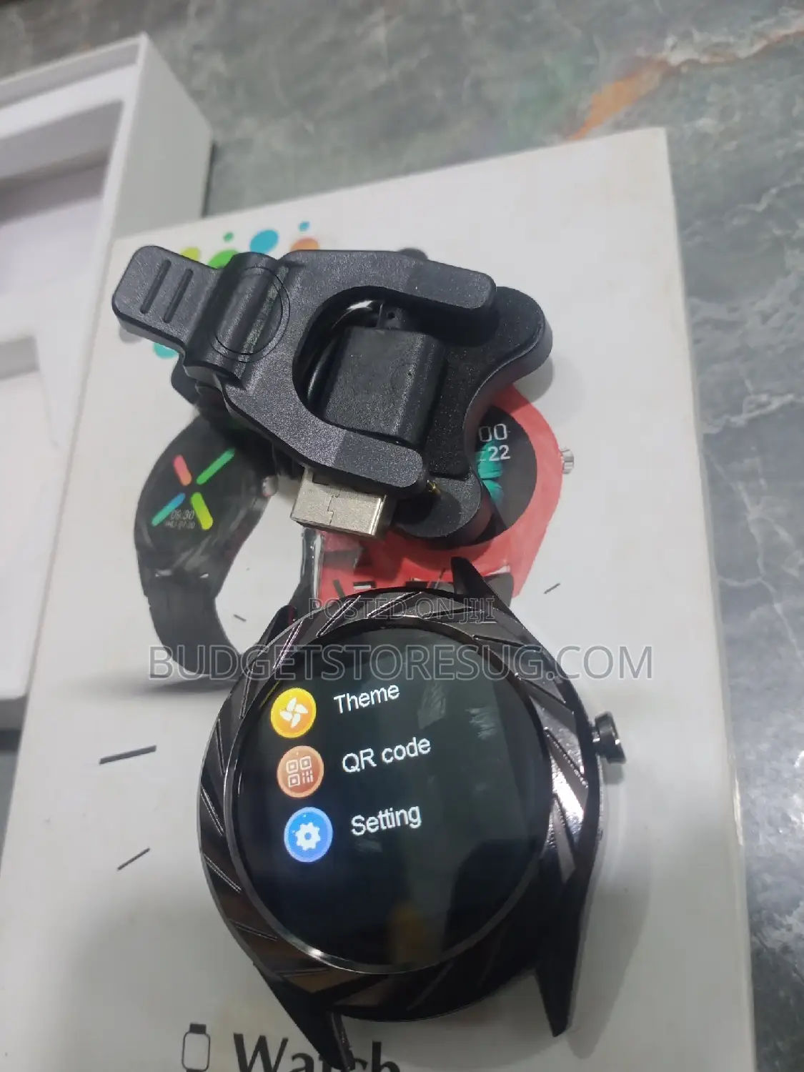 Circular Smart Watch