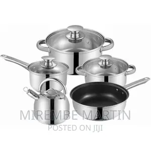 Saucepans Cookware Pots With Kettle and Frying Pan -