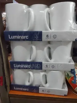 Luminarc Pure White Cups