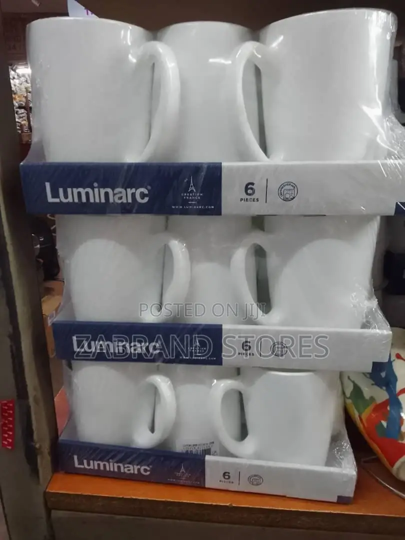 Luminarc Pure White Cups
