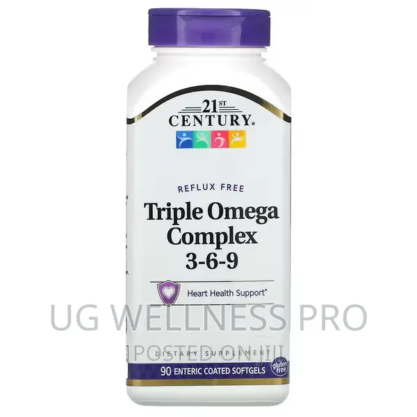 Triple Omega Complex 3-6-9, 90 Enteric Coated Softgels