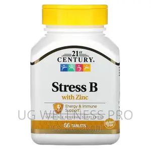 21st Century, Stress B With Zinc, 66 Tablets