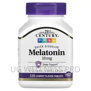 Quick Dissolve, Cherry Melatonin, 10 Mg, 120 Tabls