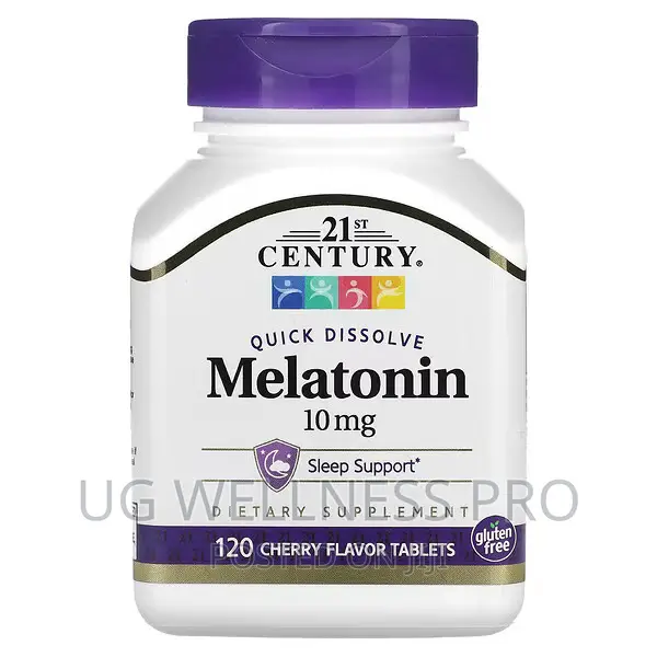 Quick Dissolve, Cherry Melatonin, 10 Mg, 120 Tabls
