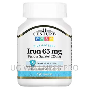 21st Century, Iron, 65 Mg, 120 Tablets
