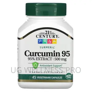 21st Century, Curcumin 95, 500 Mg, 45 Vegetarian Capsules