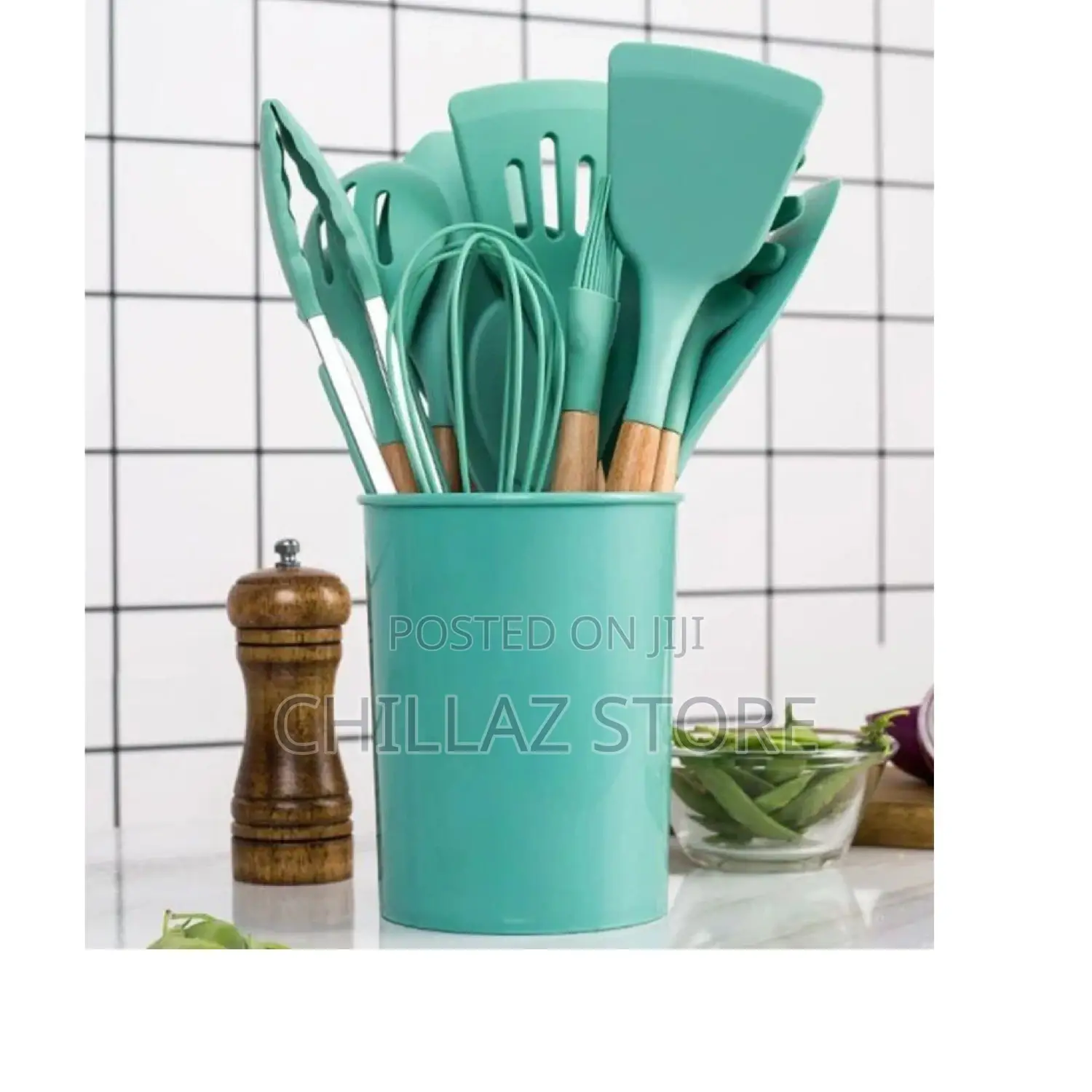 16pcs Kitchen Silicone Cooking Utensils.