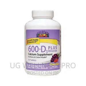 21st Century, Calcium 600 + D3 Minerals, 75 Chewable Tablets