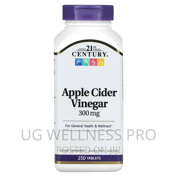 21st Century, Apple Cider Vinegar, 300 Mg, 250 Tablets