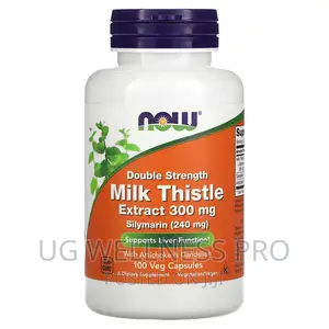 Milk Thistle Extract, Double Strength, 300 Mg, 100 Veg Caps