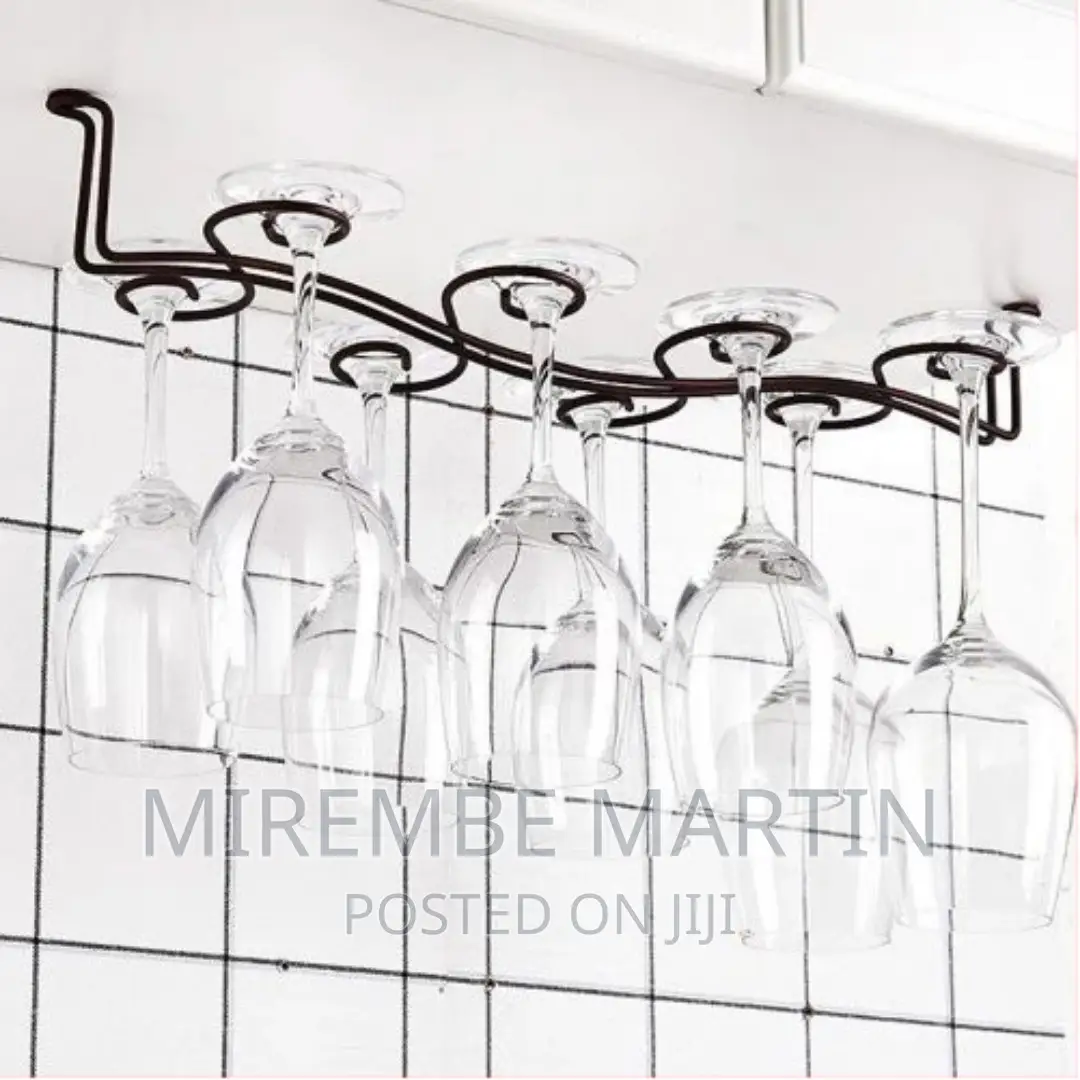 8wine Glasses Rack Storage Organizer Holder