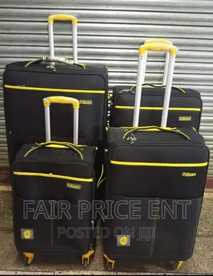 Original Cloth Suitcase .Prince Type.Extra Large.( Black)