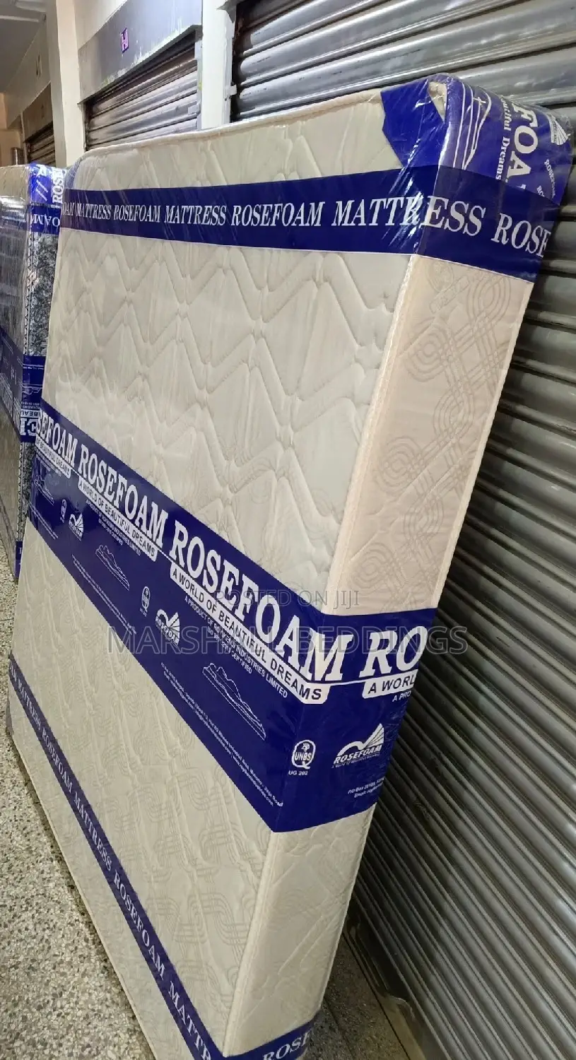 5by6/8inch Cream Premium High Density Mattress
