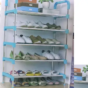Stainless 5 Layer Shoe Rack
